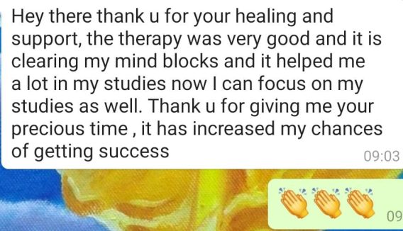 Mental therapy for clearing mind and excelling in study